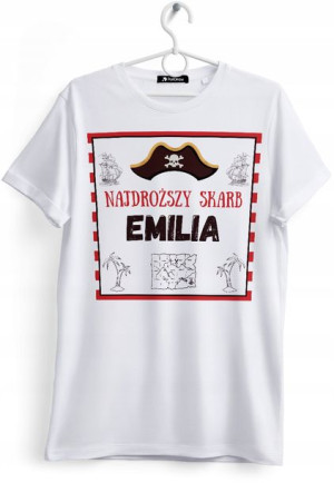 Koszulka Damska T-Shirt Dla Emilii na Prezent