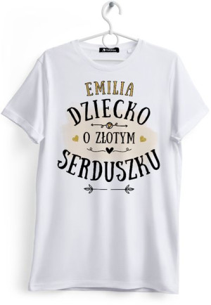 Koszulka Damska T-Shirt Dla Emilii na Prezent