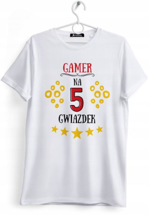 Koszulka Damska T-Shirt Dla Gamera na Prezent