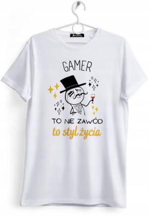 Koszulka Damska T-Shirt Dla Gamera na Prezent