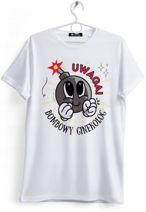 Koszulka Damska T-Shirt Dla Ginekologa na Prezent