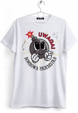 Koszulka Damska T-Shirt Dla Higienistki na Prezent