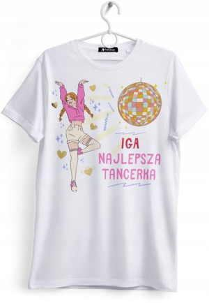 Koszulka Damska T-Shirt Dla Igi na Prezent