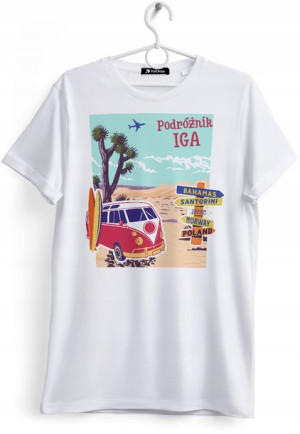 Koszulka Damska T-Shirt Dla Igi na Prezent