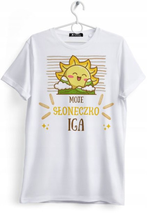 Koszulka Damska T-Shirt Dla Igi na Prezent