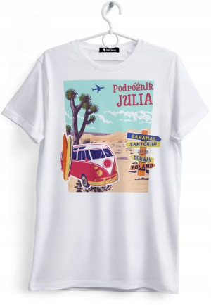 Koszulka Damska T-Shirt Dla Julii na Prezent