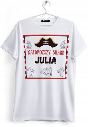 Koszulka Damska T-Shirt Dla Julii na Prezent