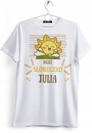 Koszulka Damska T-Shirt Dla Julii na Prezent
