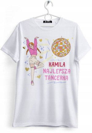 Koszulka Damska T-Shirt Dla Kamili na Prezent