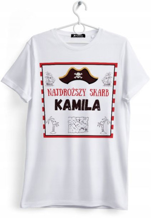 Koszulka Damska T-Shirt Dla Kamili na Prezent