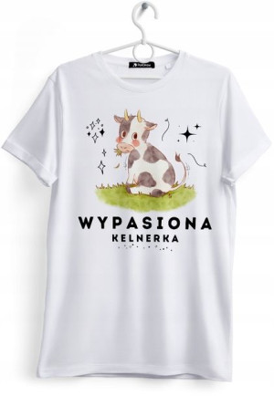 Koszulka Damska T-Shirt Dla Kelnerki na Prezent