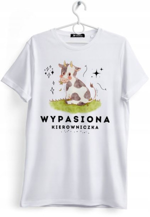 Koszulka Damska T-Shirt Dla Kierowniczki Prezent