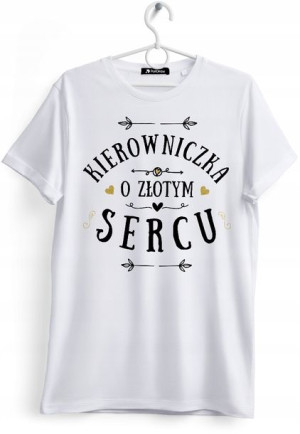 Koszulka Damska T-Shirt Dla Kierowniczki Prezent