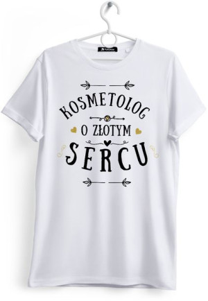 Koszulka Damska T-Shirt Dla Kosmetologa na Prezent