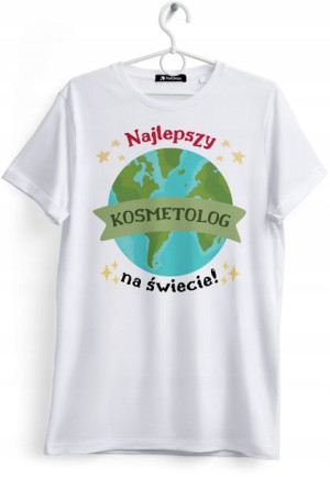 Koszulka Damska T-Shirt Dla Kosmetologa na Prezent