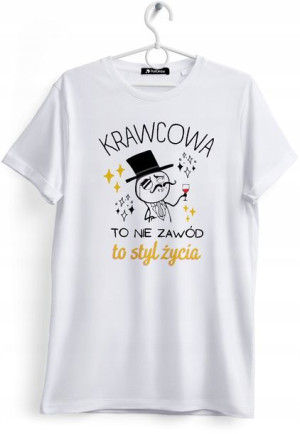 Koszulka Damska T-Shirt Dla Krawcowej na Prezent