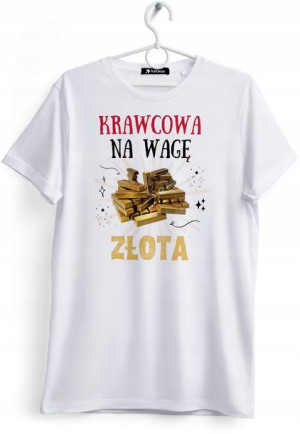 Koszulka Damska T-Shirt Dla Krawcowej na Prezent