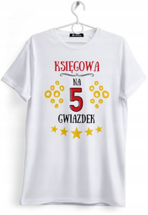 Koszulka Damska T-Shirt Dla Księgowej na Prezent