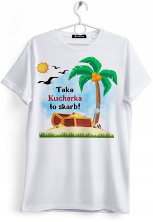 Koszulka Damska T-Shirt Dla Kucharki na Prezent