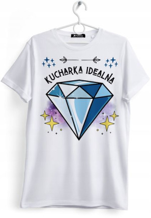 Koszulka Damska T-Shirt Dla Kucharki na Prezent