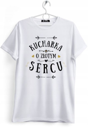 Koszulka Damska T-Shirt Dla Kucharki na Prezent
