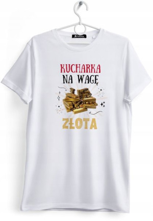 Koszulka Damska T-Shirt Dla Kucharki na Prezent