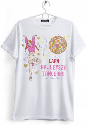 Koszulka Damska T-Shirt Dla Lary na Prezent