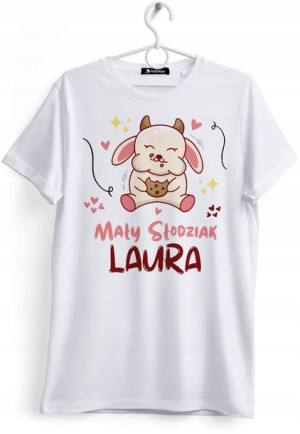 Koszulka Damska T-Shirt Dla Laury na Prezent