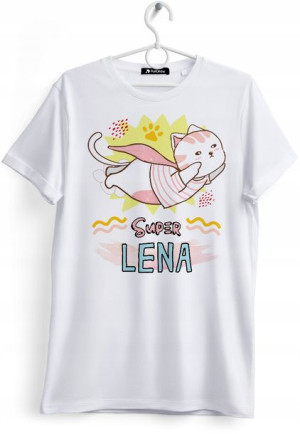 Koszulka Damska T-Shirt Dla Leny na Prezent