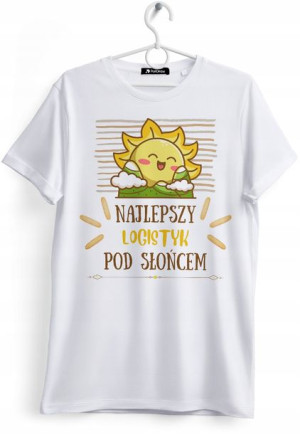 Koszulka Damska T-Shirt Dla Logistyka na Prezent
