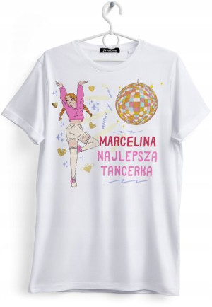 Koszulka Damska T-Shirt Dla Marceliny na Prezent