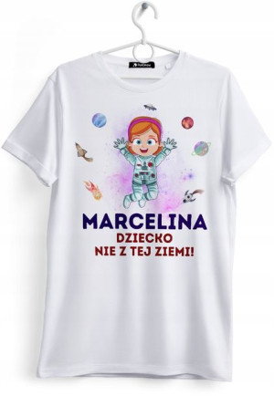 Koszulka Damska T-Shirt Dla Marceliny na Prezent