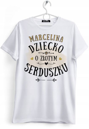 Koszulka Damska T-Shirt Dla Marceliny na Prezent