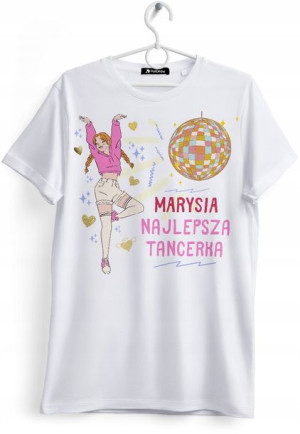 Koszulka Damska T-Shirt Dla Marysi na Prezent