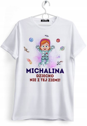 Koszulka Damska T-Shirt Dla Michaliny na Prezent