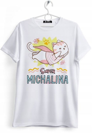 Koszulka Damska T-Shirt Dla Michaliny na Prezent