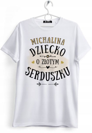 Koszulka Damska T-Shirt Dla Michaliny na Prezent