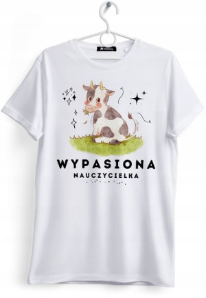 Koszulka Damska T-Shirt Dla Nauczycielki Prezent