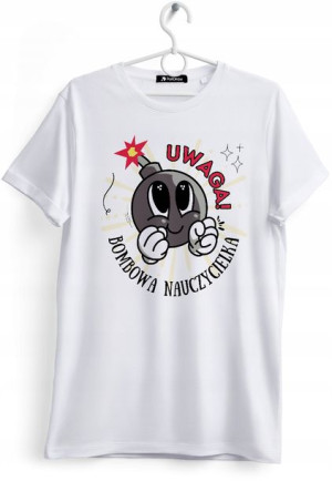 Koszulka Damska T-Shirt Dla Nauczycielki Prezent