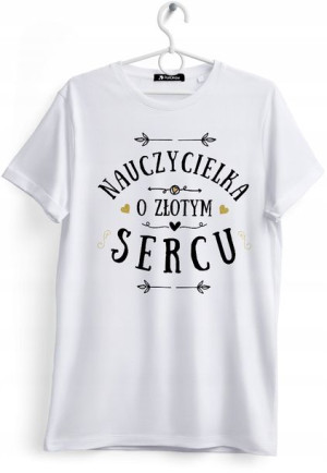 Koszulka Damska T-Shirt Dla Nauczycielki Prezent