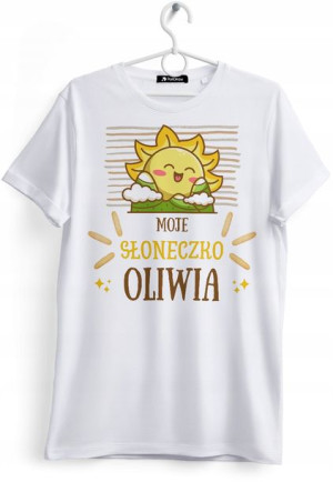 Koszulka Damska T-Shirt Dla Oliwii na Prezent