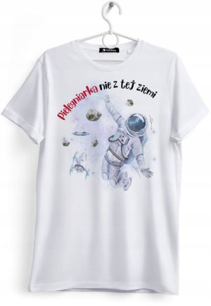Koszulka Damska T-Shirt Dla Pielęgniarki Prezent