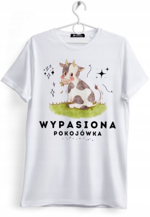 Koszulka Damska T-Shirt Dla Pokojówki na Prezent