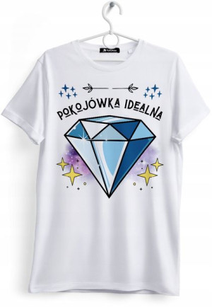 Koszulka Damska T-Shirt Dla Pokojówki na Prezent