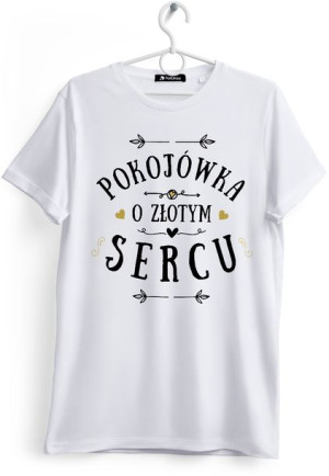 Koszulka Damska T-Shirt Dla Pokojówki na Prezent