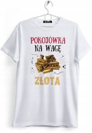 Koszulka Damska T-Shirt Dla Pokojówki na Prezent