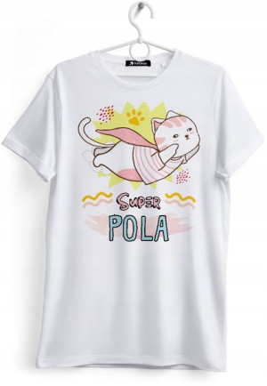 Koszulka Damska T-Shirt Dla Poli na Prezent