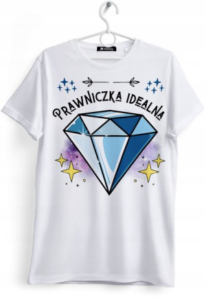 Koszulka Damska T-Shirt Dla Prawniczki na Prezent