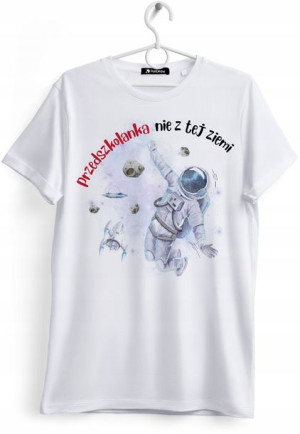 Koszulka Damska T-Shirt Dla Przedszkolanki Prezent