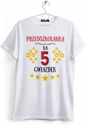 Koszulka Damska T-Shirt Dla Przedszkolanki Prezent